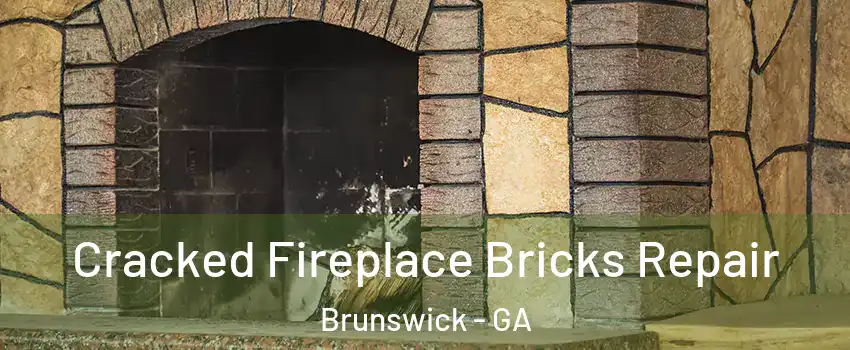  Cracked Fireplace Bricks Repair Brunswick - GA