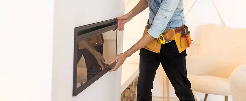 Metal Fireplace Installation in Brunswick, Georgia