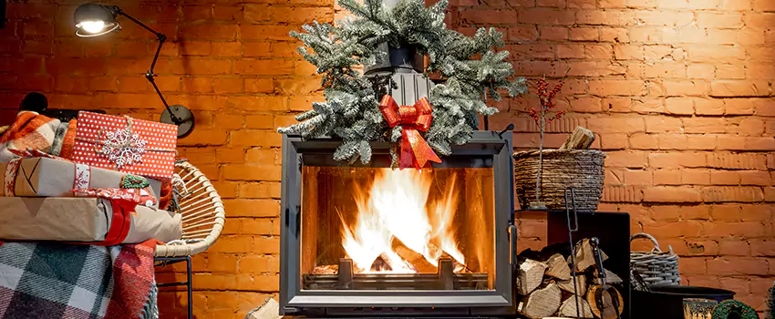 Travis Industries Linear Gas Fireplace Installation in Brunswick, Georgia